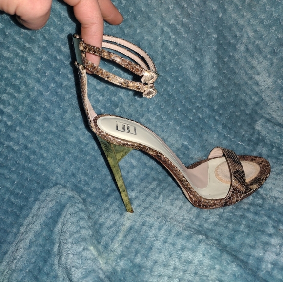 Herve Leger Vero Cuoio high heel sandals - Picture 7 of 11